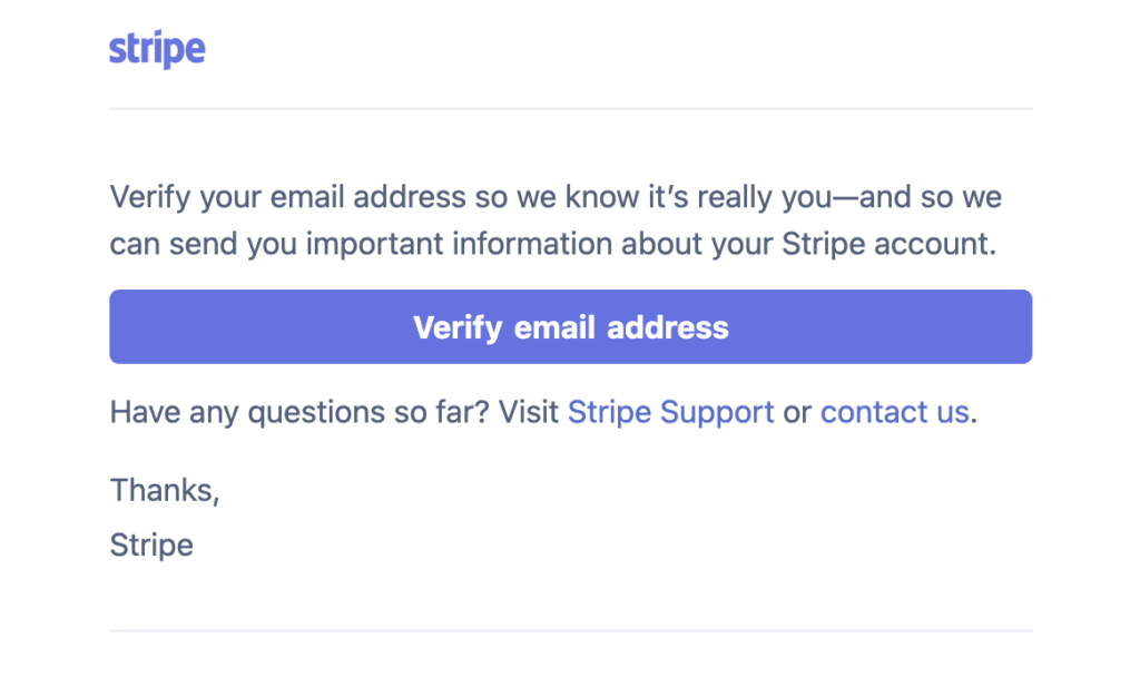 アカウント作成を行うと、入力したメールアドレスに確認メールが届くので、リンクからマイページにアクセス