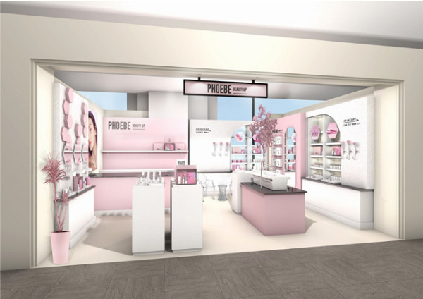 「PHOEBE BEAUTY UP」のポップアップショップ「SKINCARE LABO」