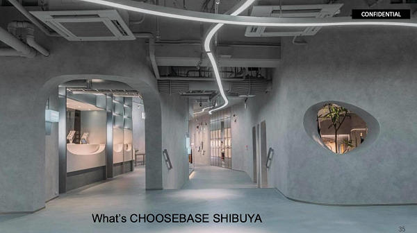メディア型OMOストア CHOOSEBASE SHIBUYA２