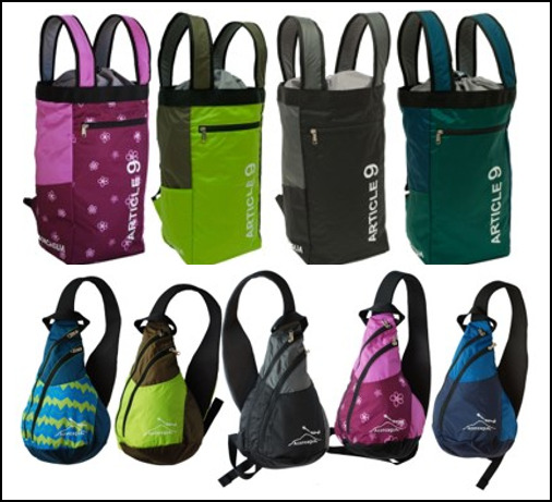 ベトナム工場で生産していたリュック