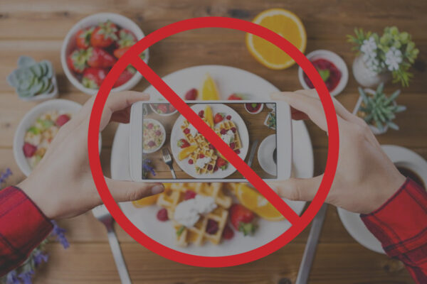 スマホで撮影しない