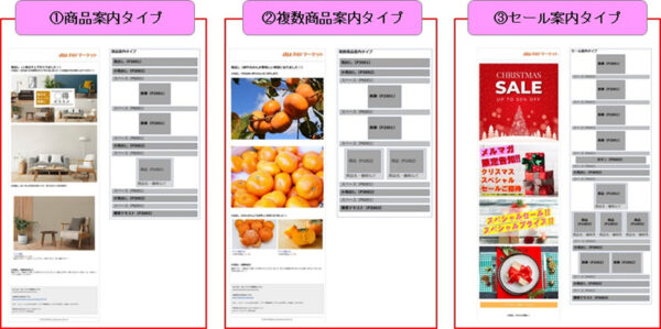 au PAY マーケットのメルマガテンプレート