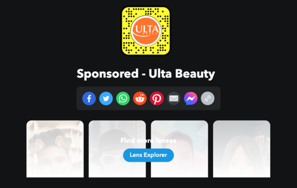 Snapchat- Ulta Beauty
