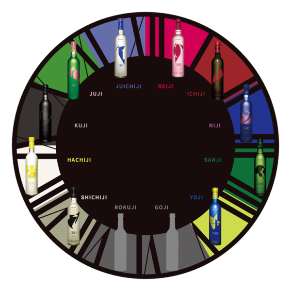 グローバル展開を意識して世界共通の概念である”時間”をコンセプトに作られている