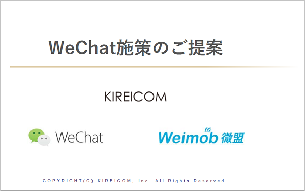 キレイコム 中国越境EC支援 【資料ダウンロード】