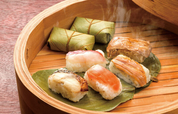 日保ち期間が180日の蒸し柿の葉寿司