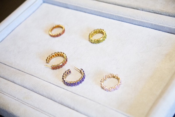 ネイルリング以外に製造しているジュエリー