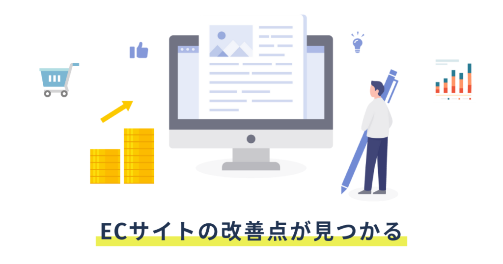 オンライン接客のメリット:オンライン接客の結果を反映して売れるサイトづくり