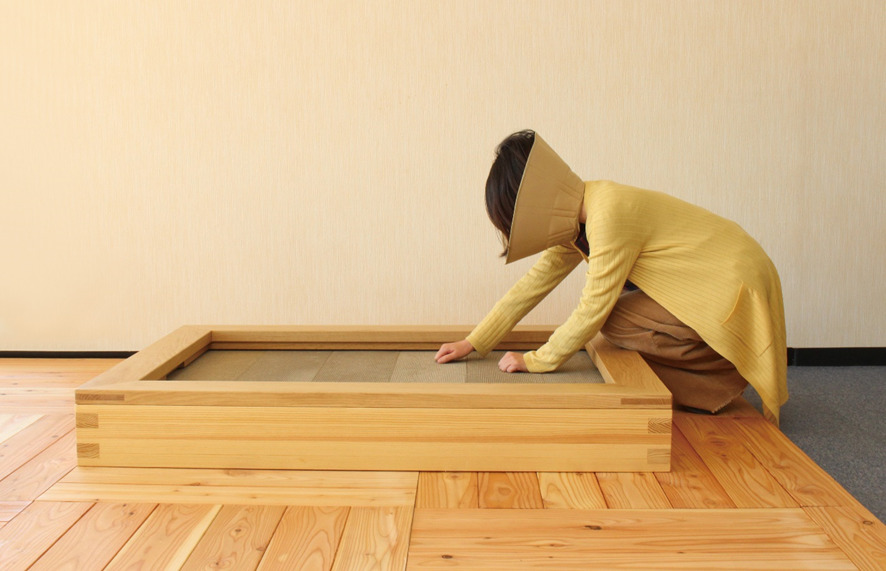 猫のグッズをヒトが体験し、商品の安全性を確認（商品ページ）