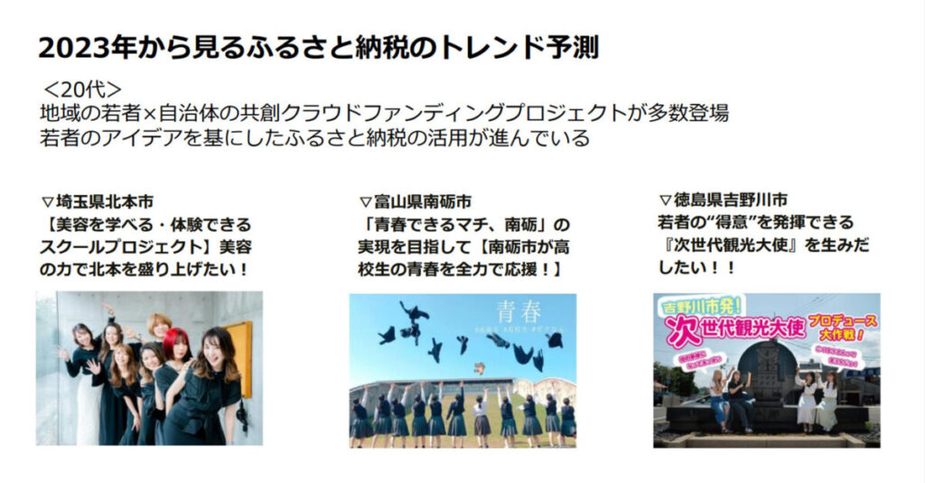 地域の若者×自治体の事例