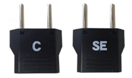 韓国のコンセント:CタイプとSEタイプ