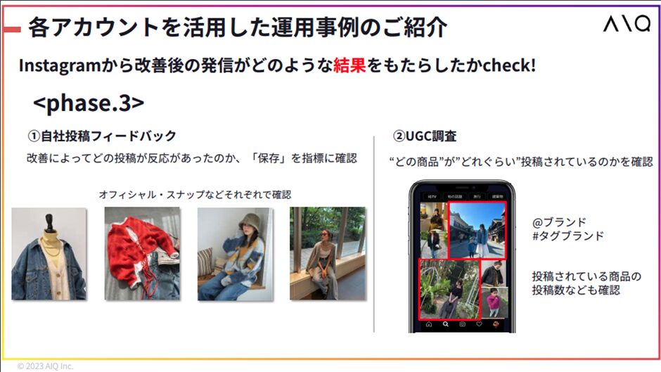 各アカウントを活用した運用事例のご紹介