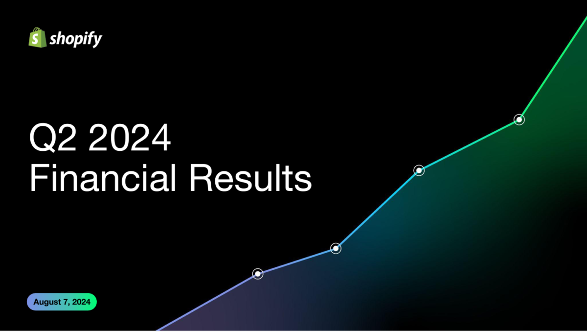 Shopify、2024年第2四半期決算発表:Shopify Plusが月間定期収益(MRR)の31%を占める