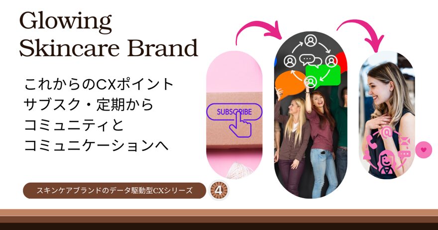 これからのCXは「サブスクありき」から「コミュニティとコミュニケーション」へ：スキンケアブランドのデータ駆動型CX【Part４】