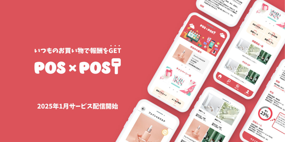 株式会社Anygloが新サービス「POS×POST」を発表　SNSを活用した販売促進を同時に実現