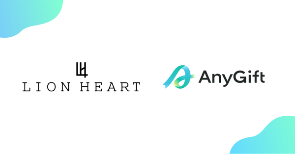 AnyReachとライオンハートが提携、eギフトサービス『AnyGift』をECサイトに導入