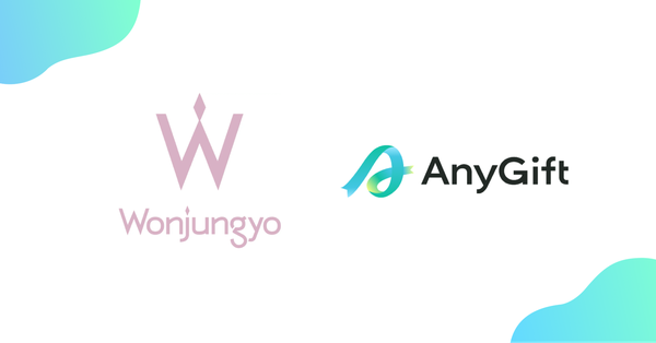 AnyReachとRainmakersが提供するeギフトサービス『AnyGift』がWonjungyoと連携開始