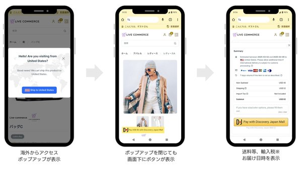 株式会社デジタルスタジオによる越境EC支援サービス「Discovery Japan Checkout」の提供開始について