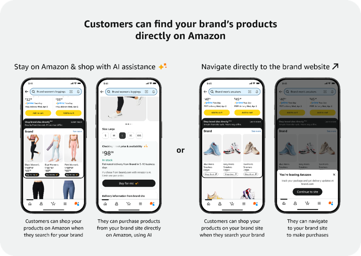 Amazon Buy for Meとは？アマゾンが米国で試験提供する他社サイトの商品を購入代行するAI機能