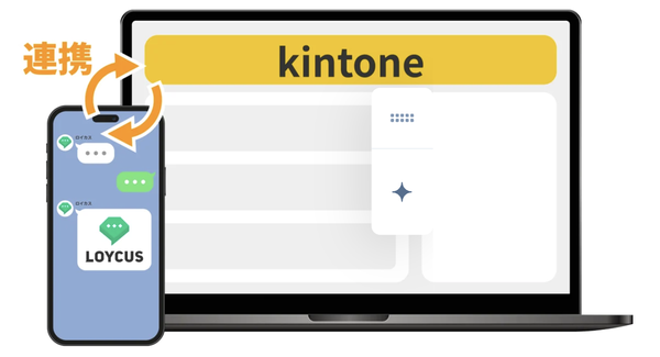 Loycus、LINEとkintoneの連携機能強化 - 友だち追加時の自動レコード生成など双方向データ連携を実現