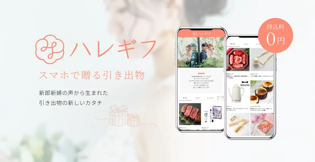 株式会社canonica、引き出物の“新しいカタチ”を提案する「ハレギフ」をリリース
