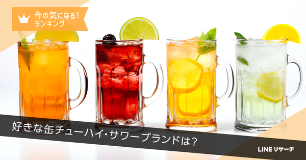 【調査結果】好きな缶チューハイ・サワーは？女性は「ほろよい」、男性は「氷結」が1位 LINEリサーチ調べ