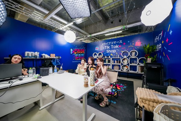 国内初・最大規模！TikTok Shop特化のライブコマース専用拠点「CREOK LAB」がオープン、市場は年内1,100億円規模へ