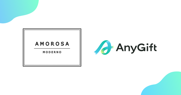 AnyReach、プリザーブドフラワーギフト「AMOROSA MODERNO」にeギフトサービス提供開始 - 住所不要でLINEやメール送付可能に