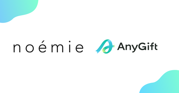 住所不要で贈れる！フラワーギフトショップ「noemie」がeギフトサービス『AnyGift』導入で新たな贈り物体験を提供
