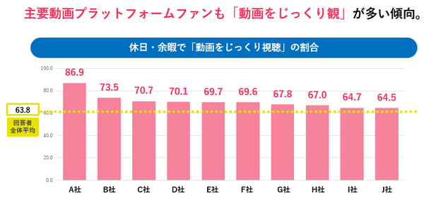 動画プラットフォームのファン分析詳細結果