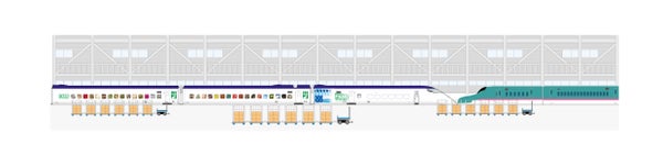 AGVによる作業イメージ