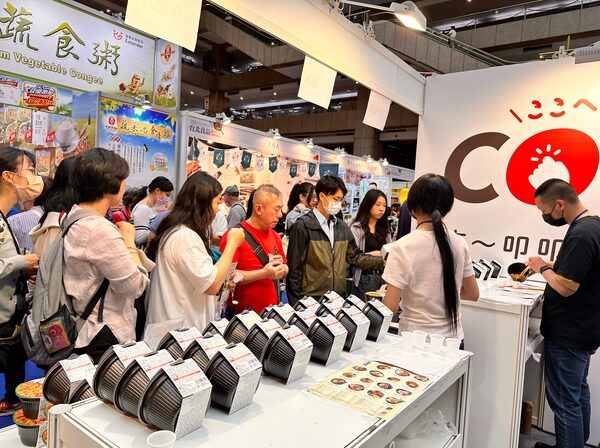 台湾展示会の様子