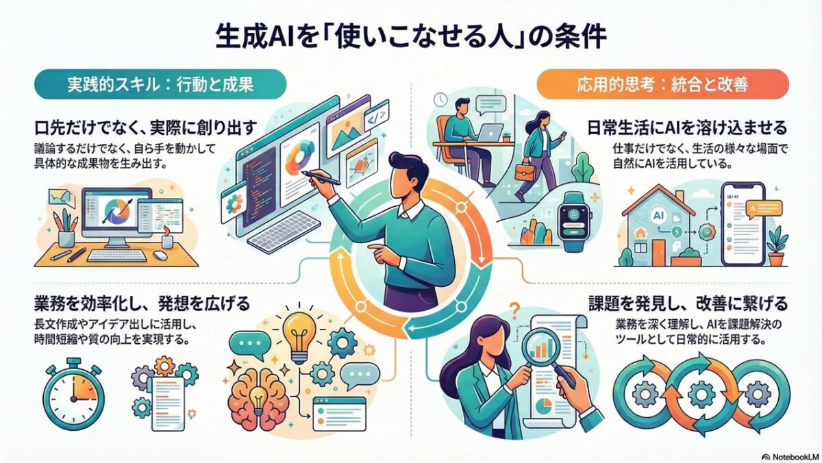 AI生成によるインフォグラフィック例2